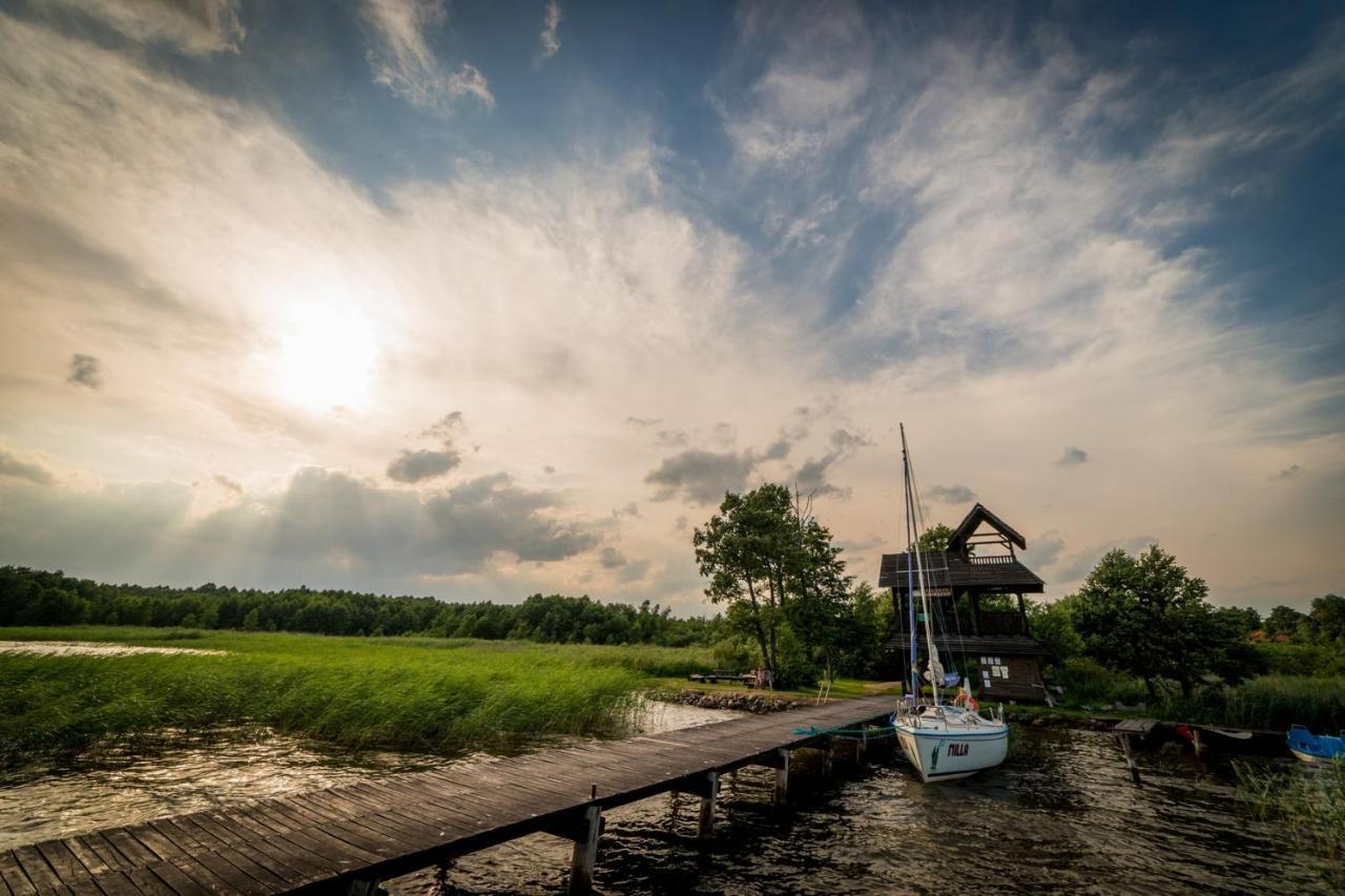 Folwark Luknajno Nad Jeziorem Sniardwy Gospoda Dziedzictwo Kulinarne Warmia-Mazury Mikołajki 외부 사진