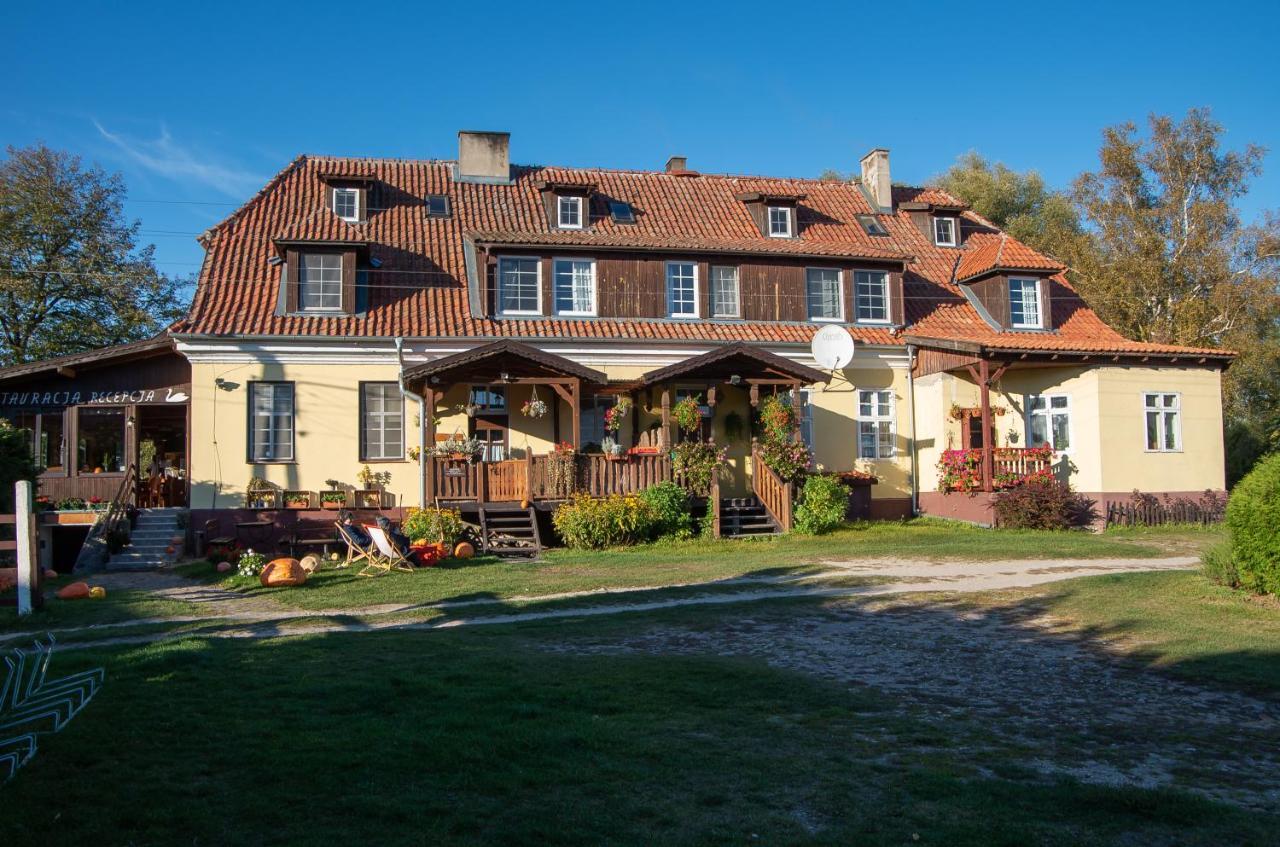 Folwark Luknajno Nad Jeziorem Sniardwy Gospoda Dziedzictwo Kulinarne Warmia-Mazury Mikołajki 외부 사진