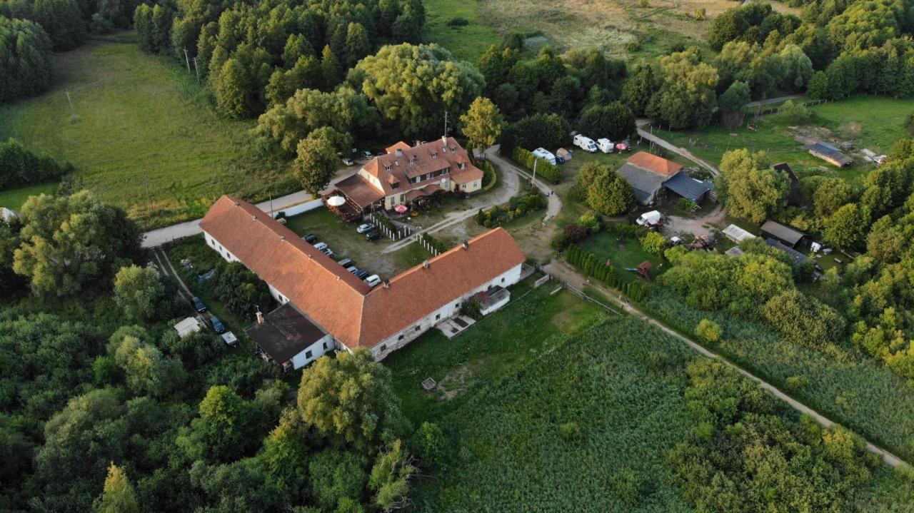Folwark Luknajno Nad Jeziorem Sniardwy Gospoda Dziedzictwo Kulinarne Warmia-Mazury Mikołajki 외부 사진