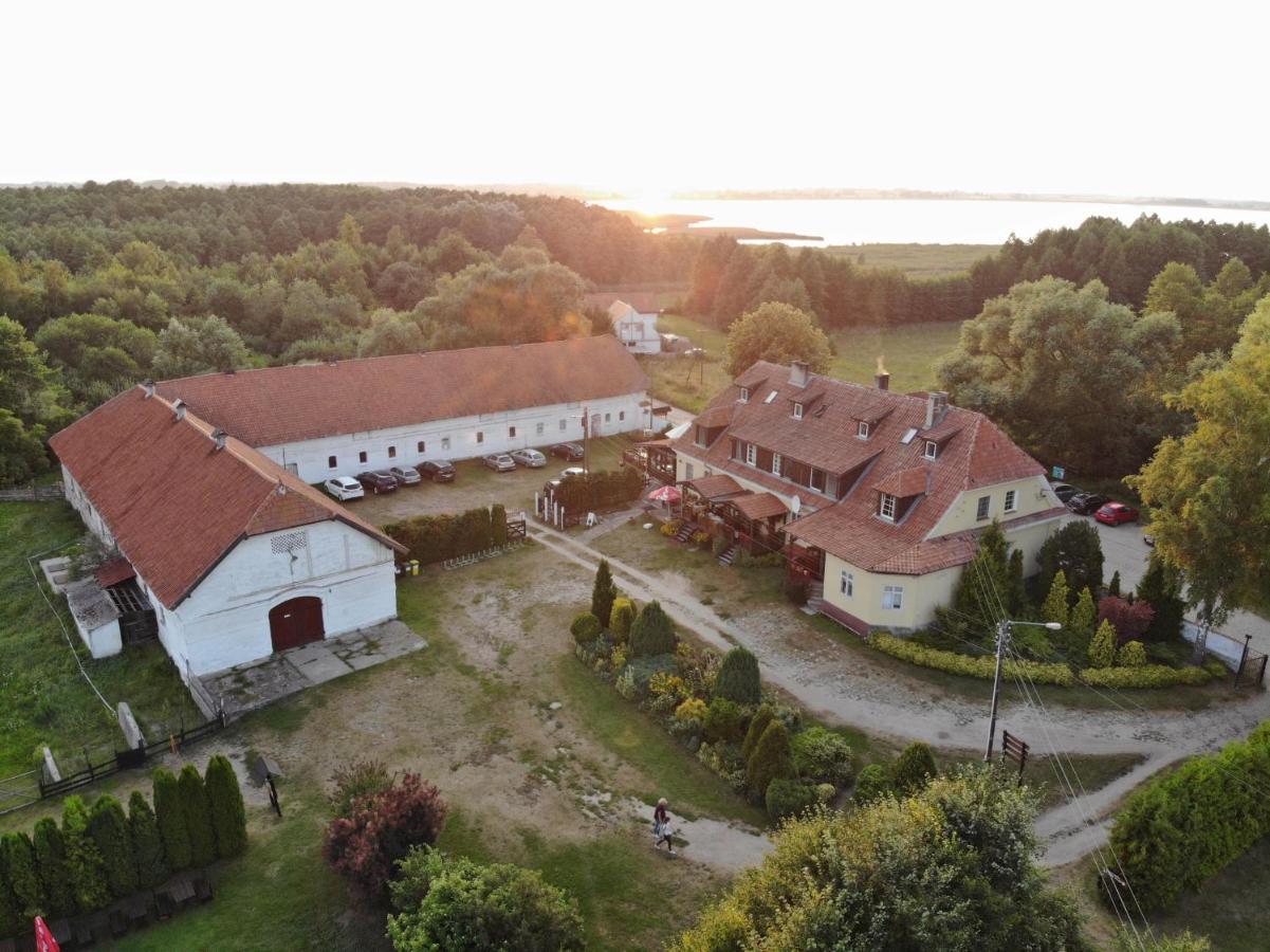 Folwark Luknajno Nad Jeziorem Sniardwy Gospoda Dziedzictwo Kulinarne Warmia-Mazury Mikołajki 외부 사진
