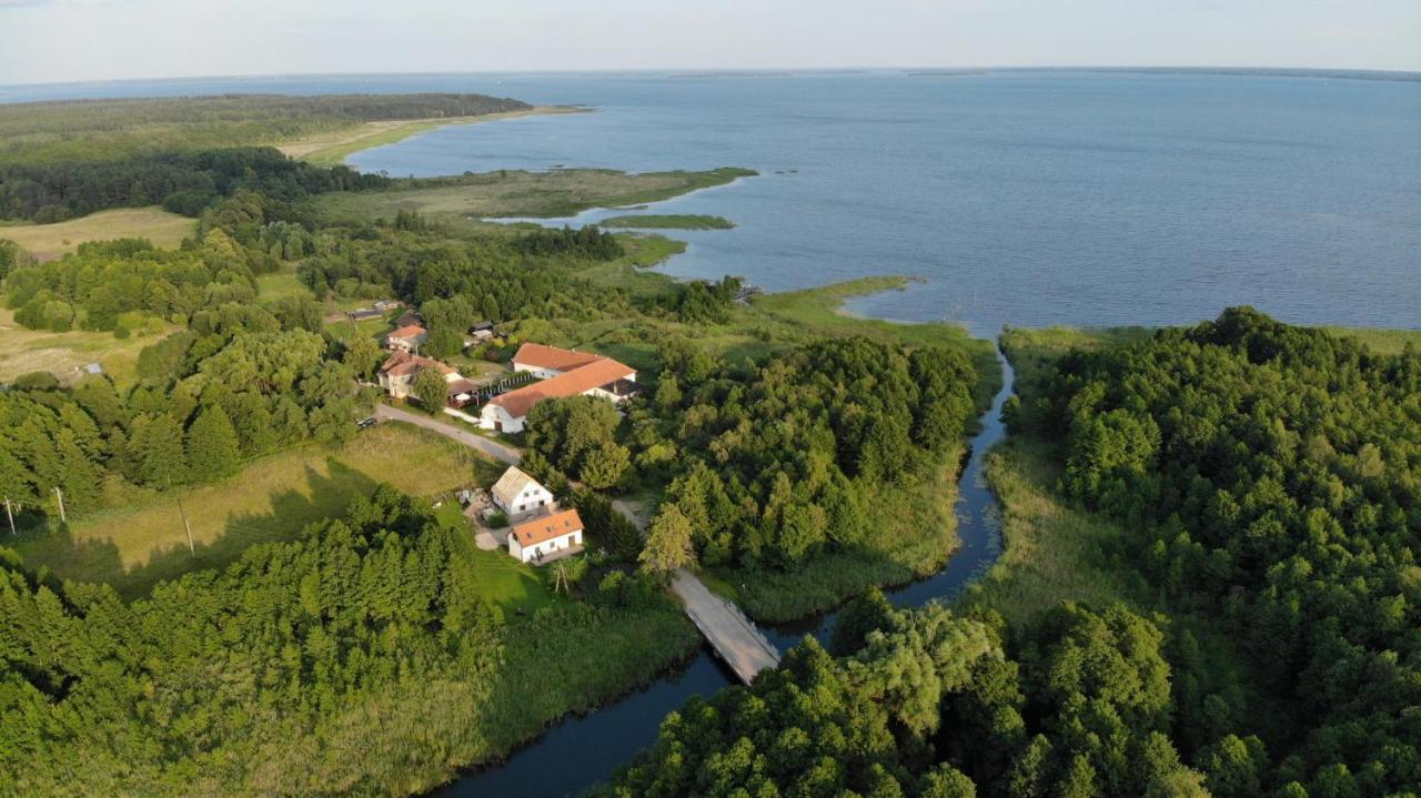 Folwark Luknajno Nad Jeziorem Sniardwy Gospoda Dziedzictwo Kulinarne Warmia-Mazury Mikołajki 외부 사진